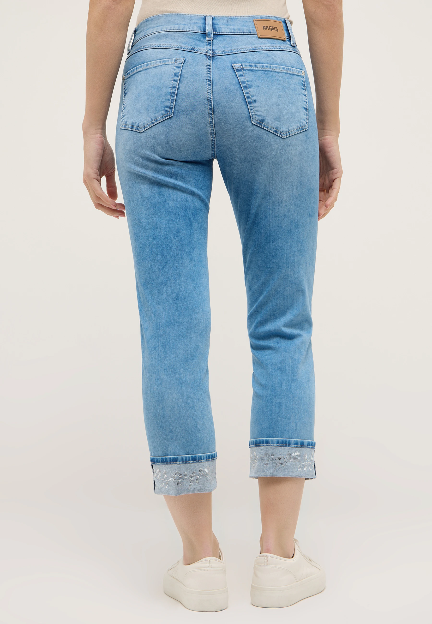 Jeans Cira Glam mit Strass-Details