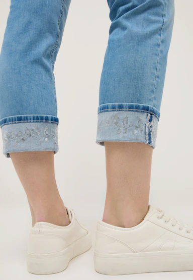 Cira Glam jeans with rhinestone details