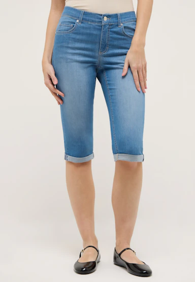 Jeans Capri Turn Up
