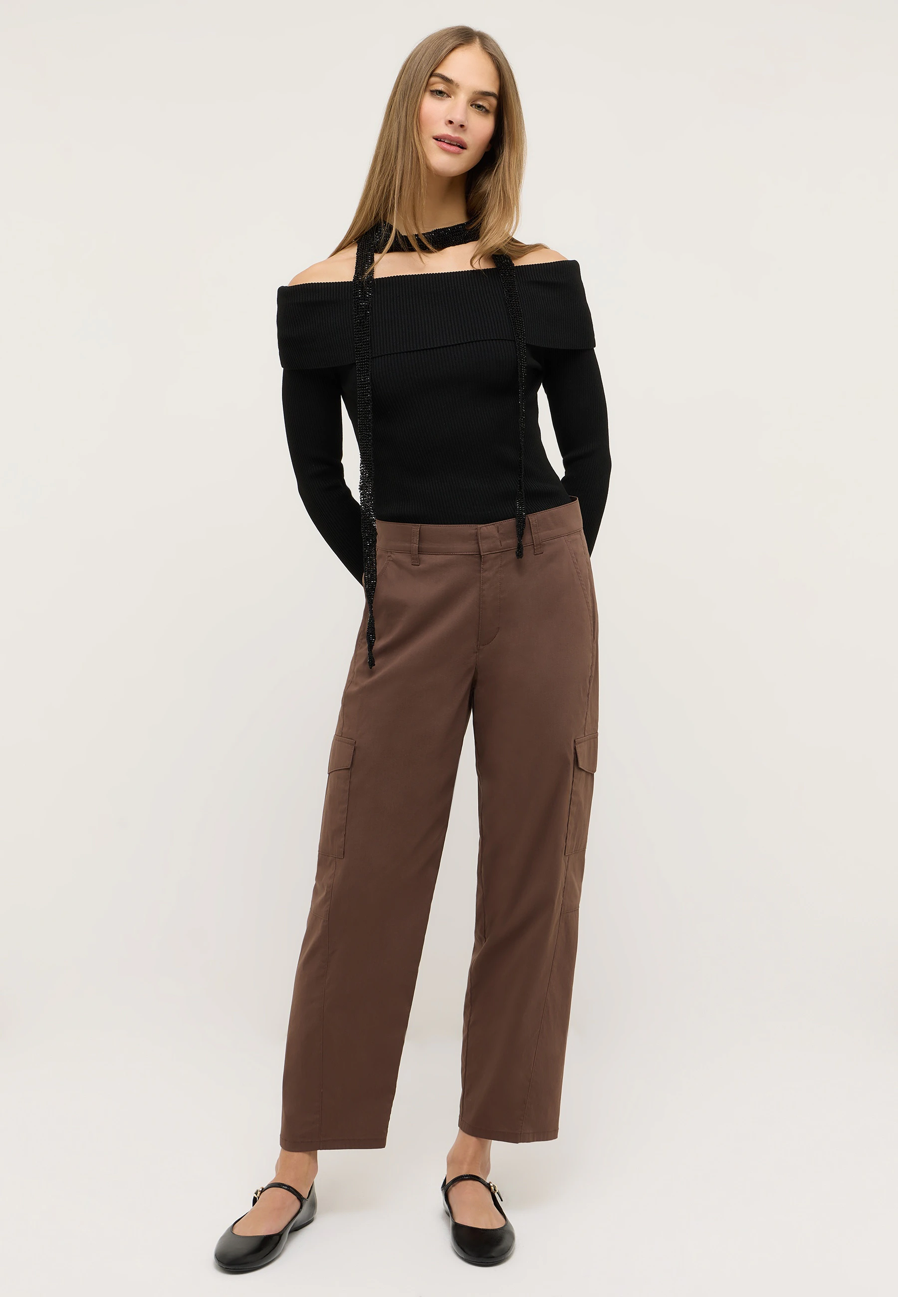 Hose Evy mit Cargo-Taschen