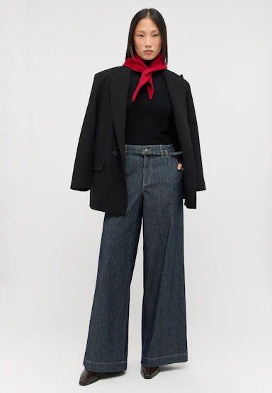 Jeans Liva Sleek mit Nadelstreifen