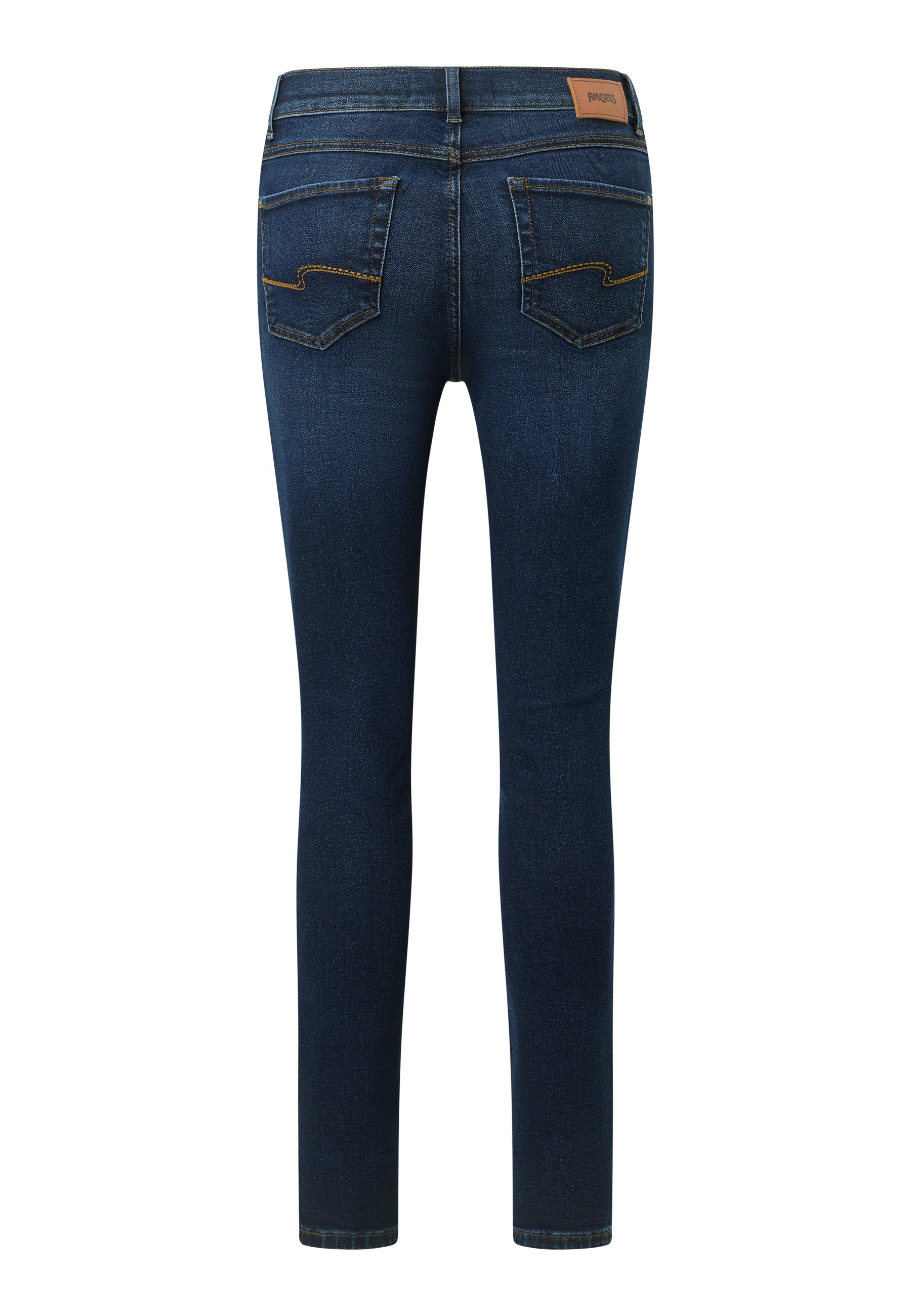 Skinny jeans with used wash