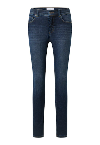 Skinny jeans with used wash