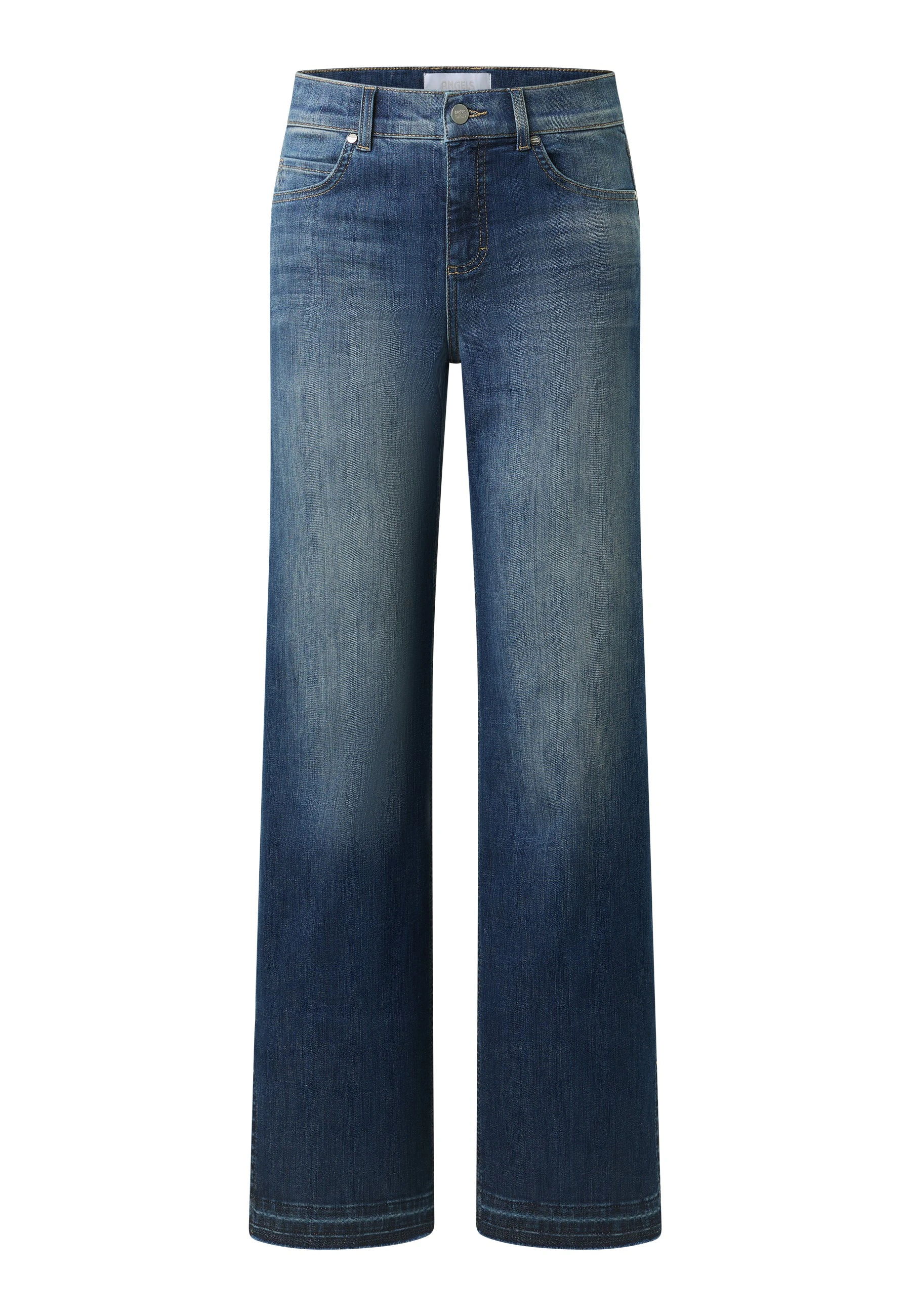 Lara Boho jeans with hem slit