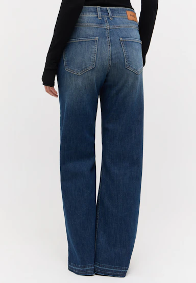 Jeans Lara Boho mit Saum-Schlitz
