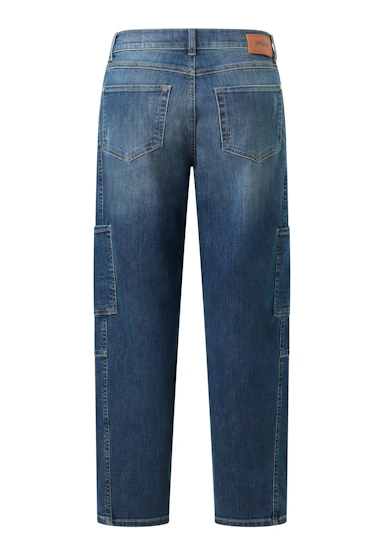 Barrel-Jeans Evy Cargo