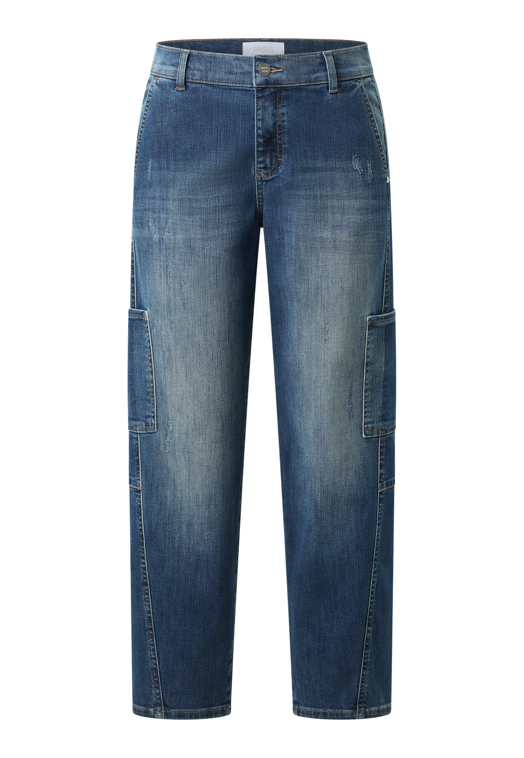 Barrel-Jeans Evy Cargo
