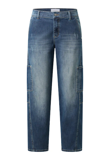 Barrel-Jeans Evy Cargo