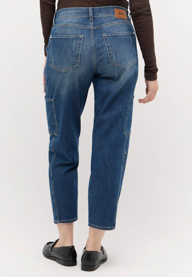 Barrel-Jeans Evy Cargo