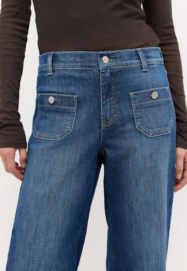 Linn jeans with patch pockets