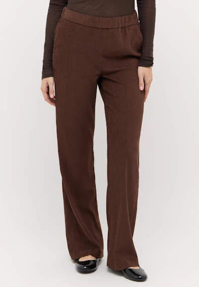 Liz Easy corduroy jersey trousers