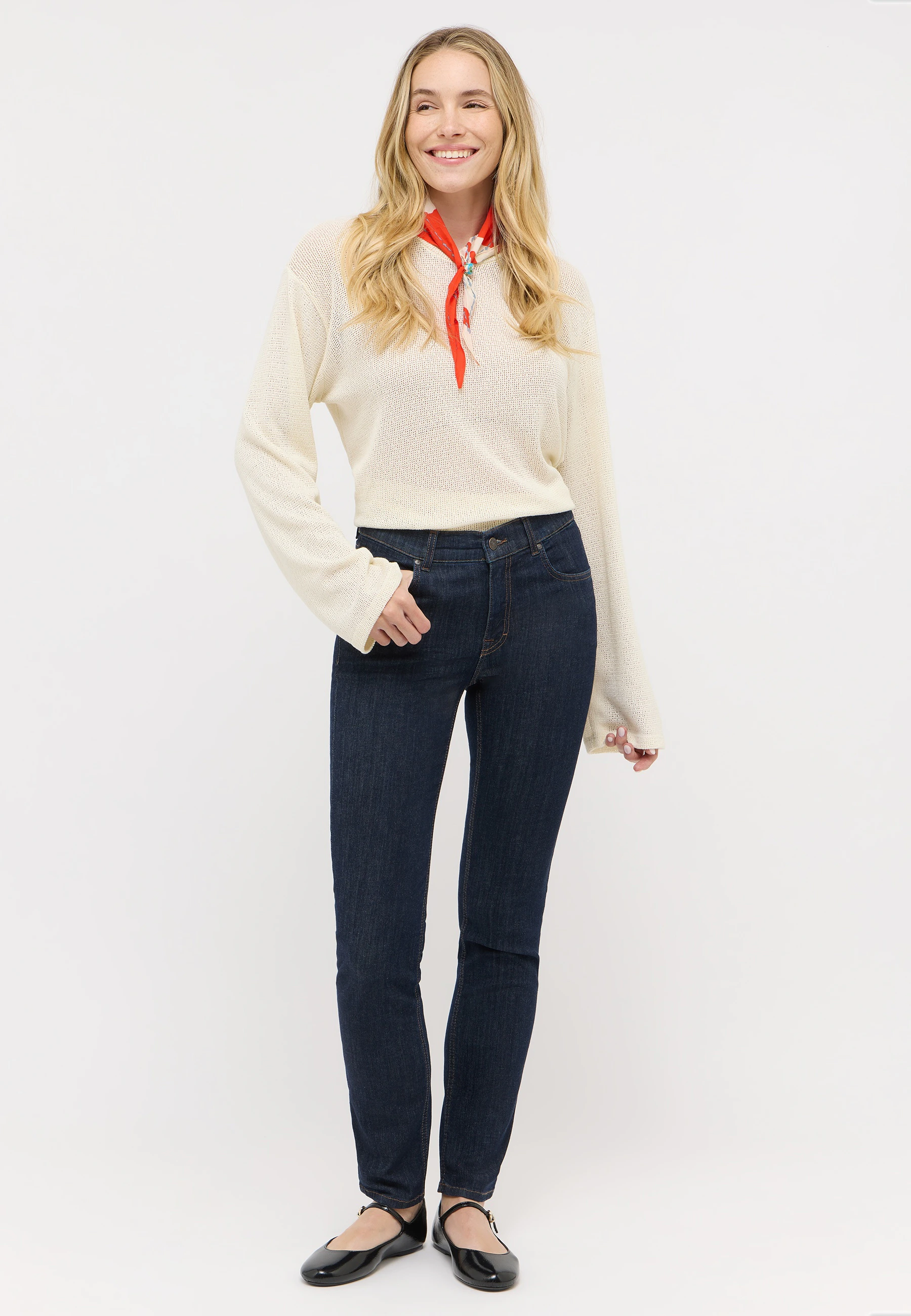 Jeans Cici with power stretch denim