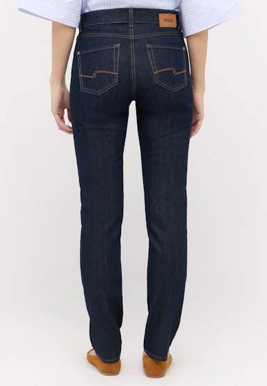 Jeans Cici with sporty denim