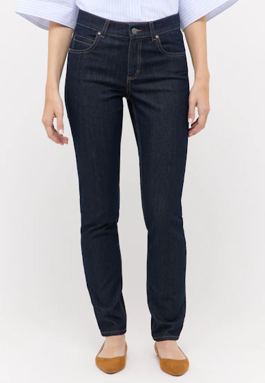 Jeans Cici with sporty denim