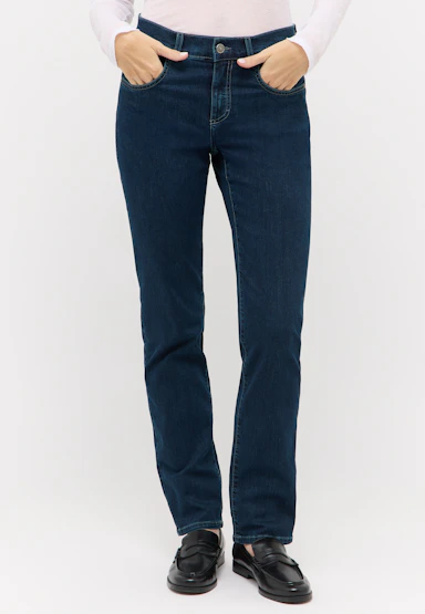 Jeans Dolly mit sportivem Denim