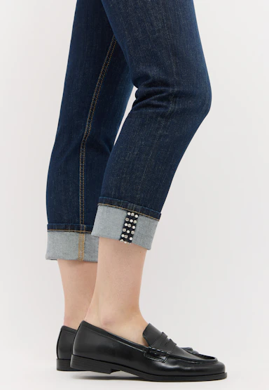 Cira Glow TU jeans with rhinestones