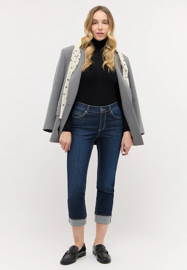Cira Glow TU jeans with rhinestones