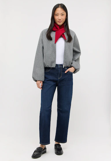 Barrel-Jeans Evy Pocket