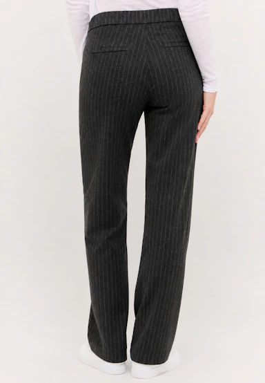 Liz Easy trousers with pinstripes