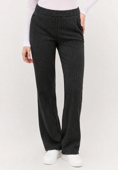 Liz Easy trousers with pinstripes