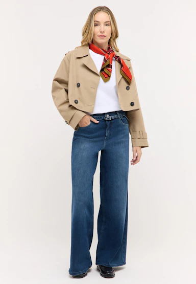 Jeans Liva City mit Gürtel