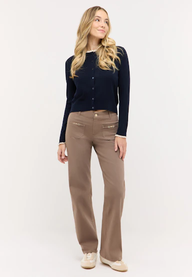 Jeans Liz Glory mit Schmuckdetail
