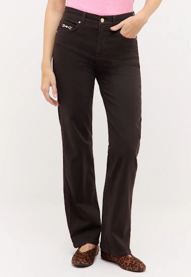 Jeans Lara Glory mit Schmuckdetail