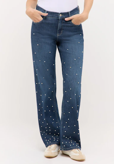 Jeans Liz Glow mit Perlen
