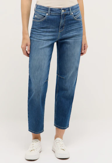 Barrel-Jeans Evy Pocket