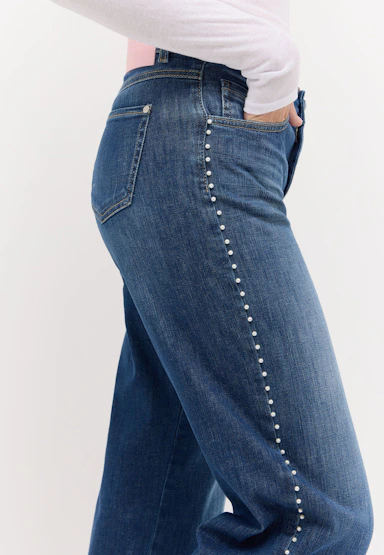 Laia Glow jeans with pearls