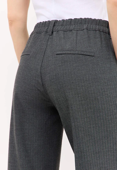 Liz Jump herringbone trousers