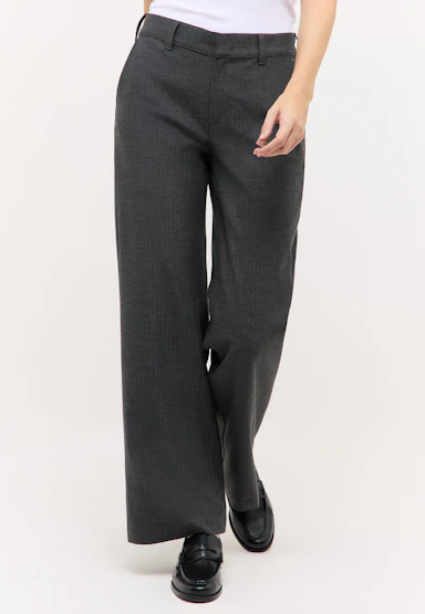 Liz Jump herringbone trousers