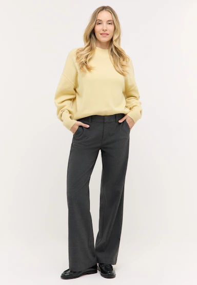 Liz Jump herringbone trousers
